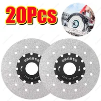 1-20Pcs 4 Inch Ultra-Thin Grinding Cutting Disc Diamond Cutting Disc for Porcelain Ceramic Glass Granite Jade Grinding Wheel