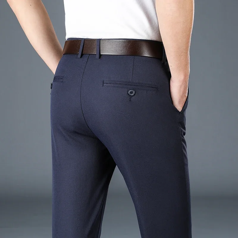 Spring Autumn Men's Casual Pants Man Slim Fit Chinos Fashion Trousers Male Formal Trousers Brand Clothing Plus Size 30-40 casual pants,formal trousers