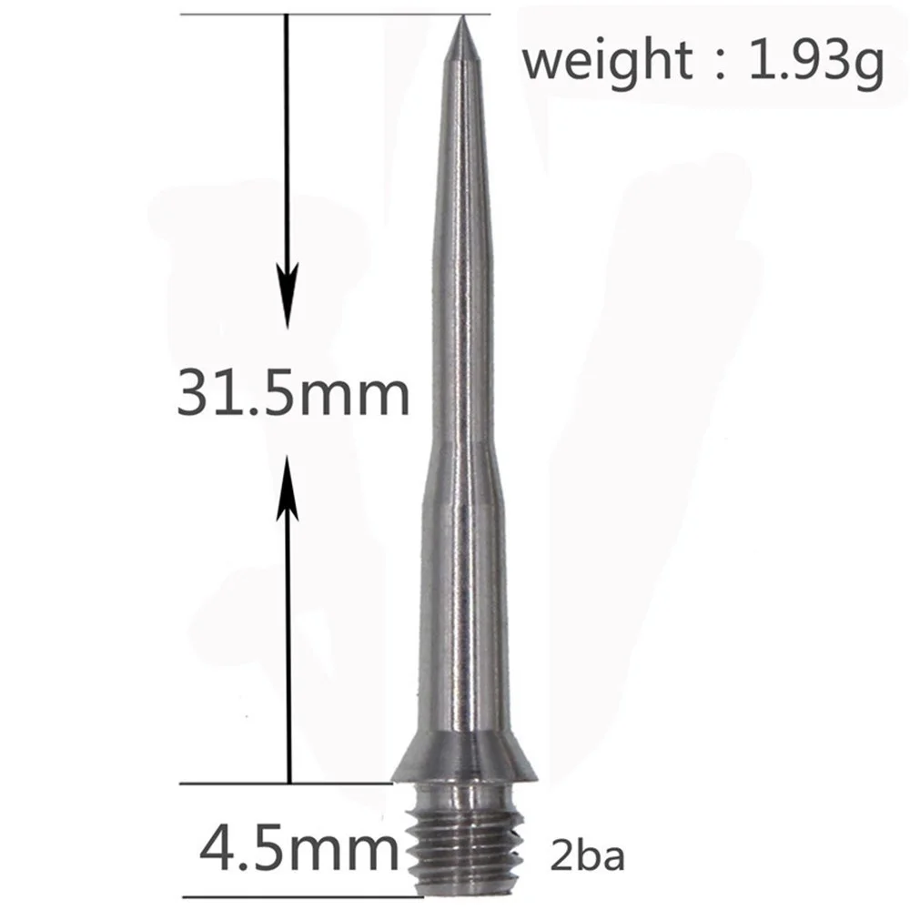 3pcs 다트 스틸 팁 교체 가능 32mm 변경 가능 다트 바늘 포인트 고품질