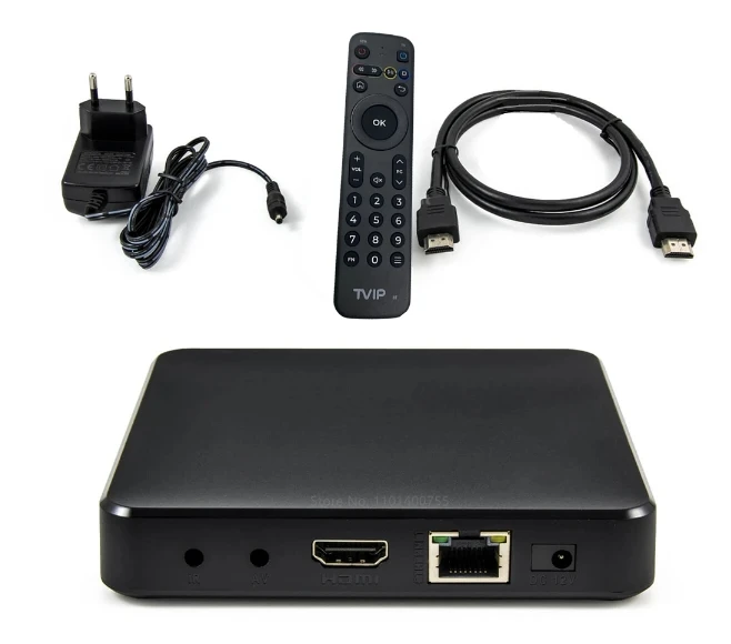[Genuine] TVIP706 Most stable Linux+Android11 OS TV Box BT Remote 2GB 8GB 4K UHD 2.4/5G WIFI Smart nordic one Player