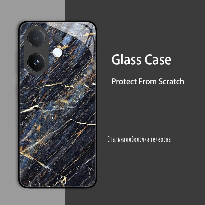 Enhanced Shockproof Tempered Glass & Hard Bumper Protective Case Cover