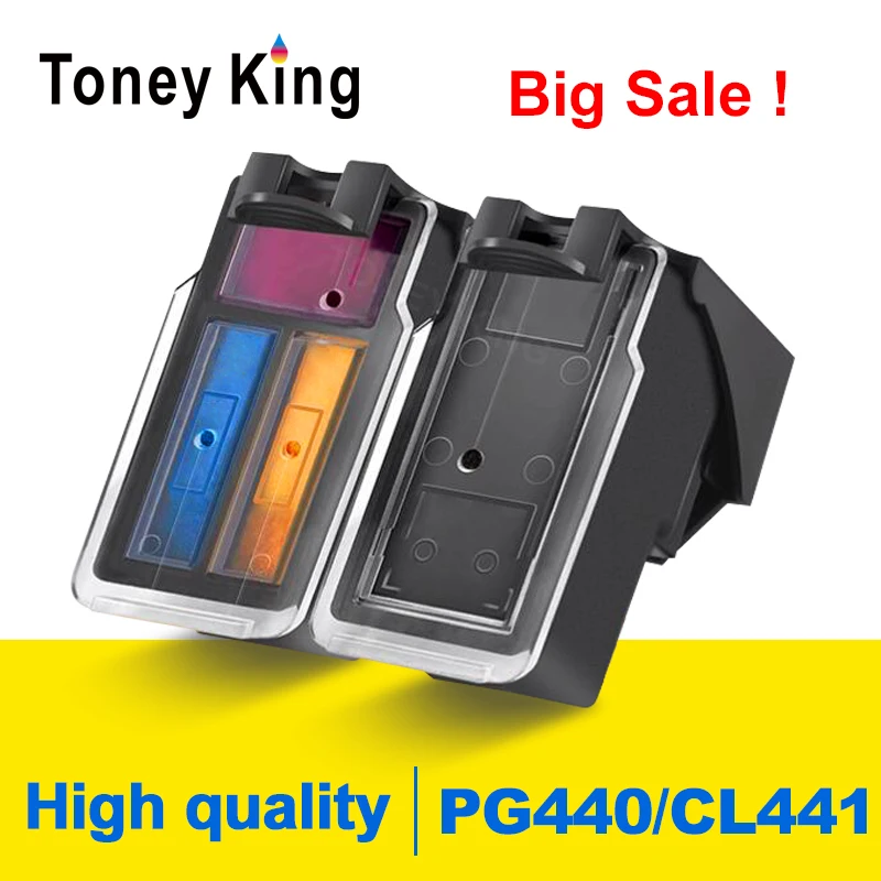 

TONEY KING PG 440XL CL 441XL Refill Ink Cartridge For Canon PG 440 CL 441 XL Pixma MG3640 TS5140 4280 MX438 518 378 MX438