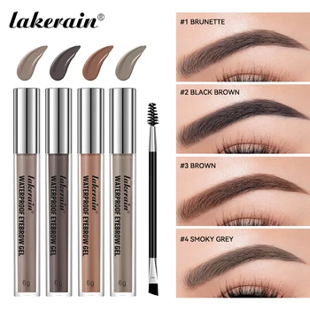 4 Colors Liquid 3D Eyebrow Styling Molding Gel Waterproof Transparent Refreshing Durable Natural Eyebrow Quick-drying Makeup