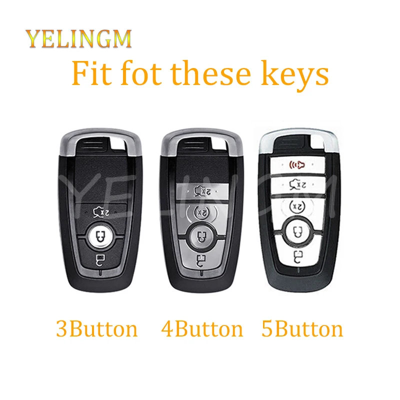 Premium Key Fob Case Cover Bag for Multiple Ford Vehicles