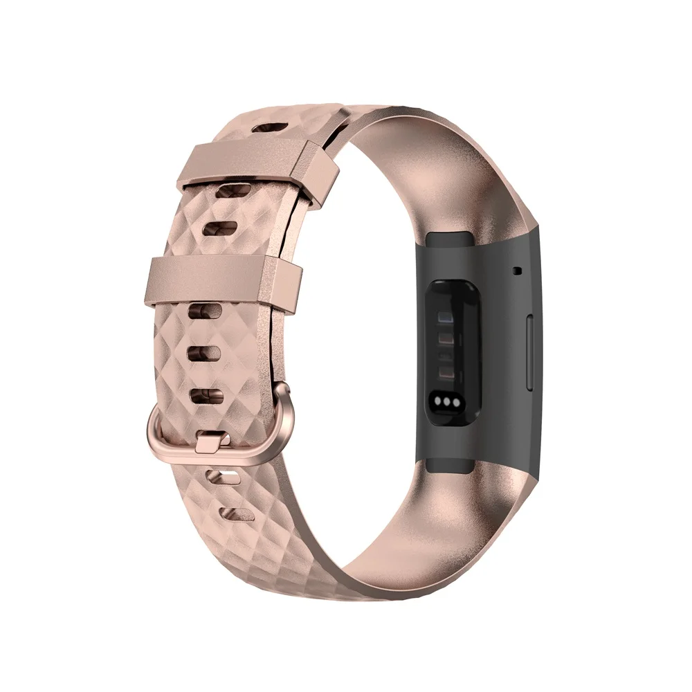 Fitbit Charge 4 용 고품질 시계 스트랩, 스포츠 시계 밴드, 실리콘 손목 밴드, Fitbit Charge 3/3 SE 액세서리