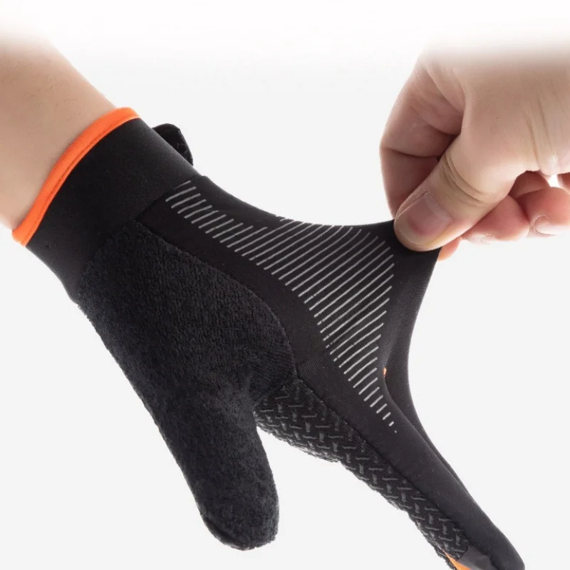 Summer Sunscreen Gloves Cycling Ice Silk Breathable Quick- Drying Soft Thin Outdoor Sports Fishing Non-slip Touch Screen Gloves