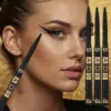 3pcs Long-Lasting Waterproof Black Eyeliner Pencils - Smudge & Sweat Proof for Bold Eye Makeup, Perfect Gift 1