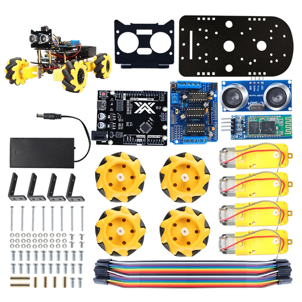 Smart Robot Car Kit For Arduino Programming Stem Education Project ...