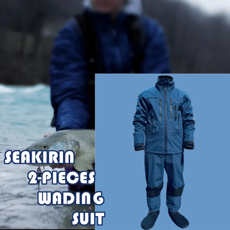 Veste De Pluie Simms Pro Gore-Tex - Homme - Bleu/Gris - Taille L - Occasion