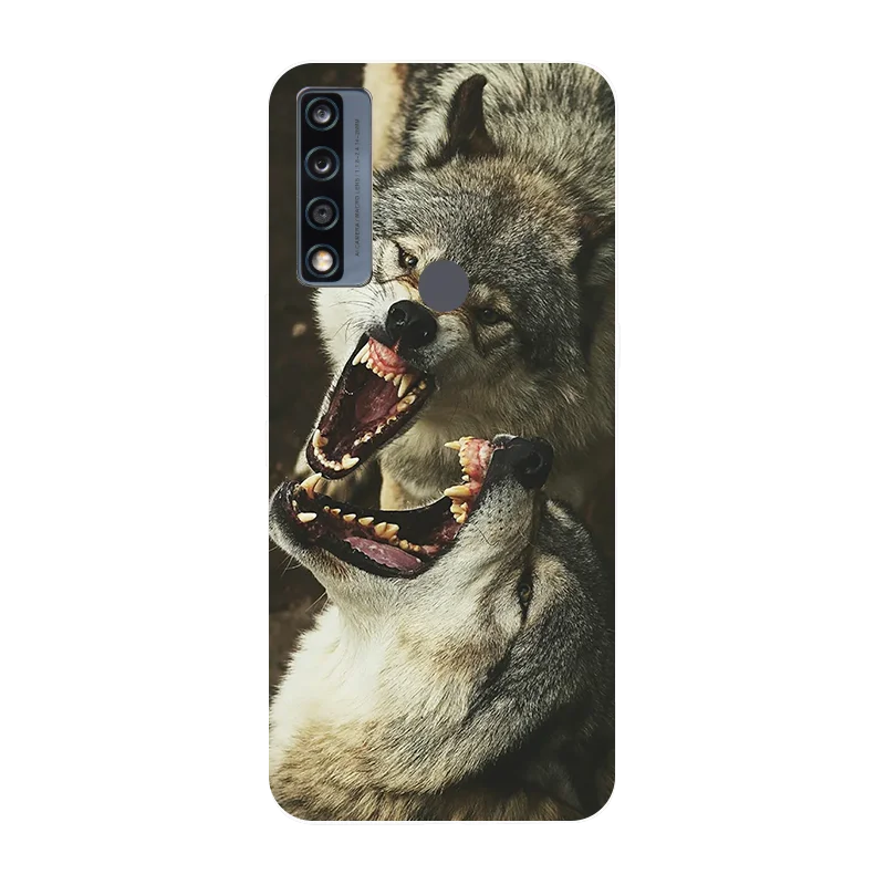 Stylish Bumper Silicone Phone Case with TPU Painted Design