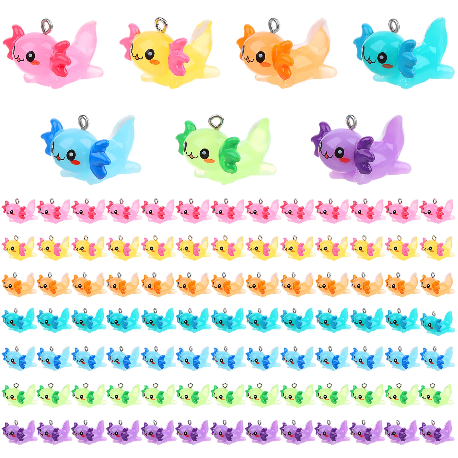 

105pcs Mini Resin Charms Tiny Figure Ornament Pendant for DIY Crafts Bracelet Necklace Earrings Jewelry