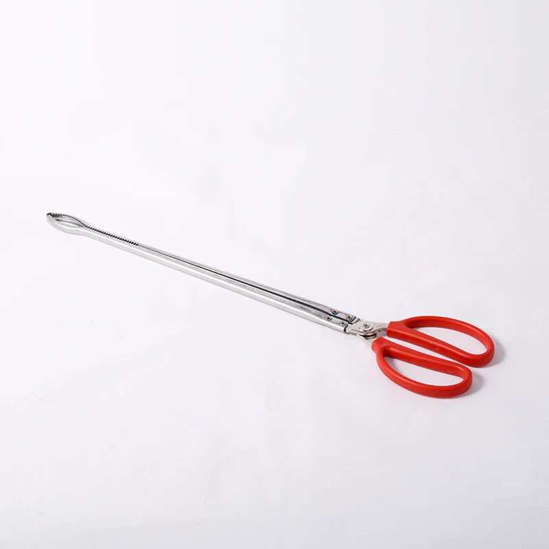 Ceramic Work Safety Pliers – Curved Long-Handled Kiln Tool