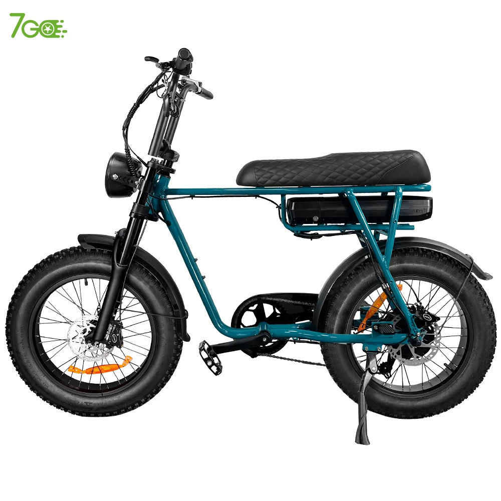 

7Go EB4 EB2 New Hot Selling Electric Bicycle 20 Inch fat tire With Pedal Two Wheel electric bike adult