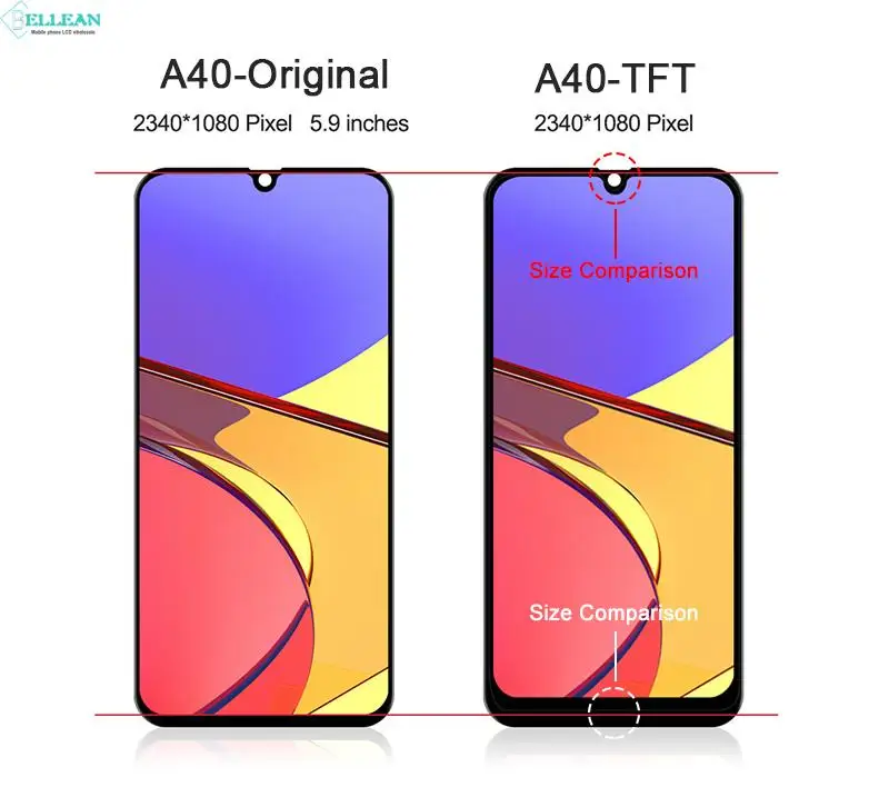 the best screen for lcd phones galaxy Original Tested 5.9 Inch Original A405 Display For Samsung Galaxy A40 Lcd Screen Digitizer A40 2019 Lcd Assembly With Tools the best screen for lcd phones mini