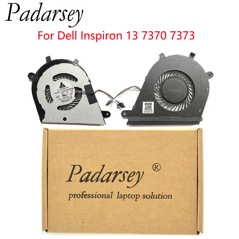 

Padarsey Laptop CPU Cooling Fan for Dell Inspiron 13 7370 7373 I7373-5558GRY-PUS Series DJFK0 0DJFK0