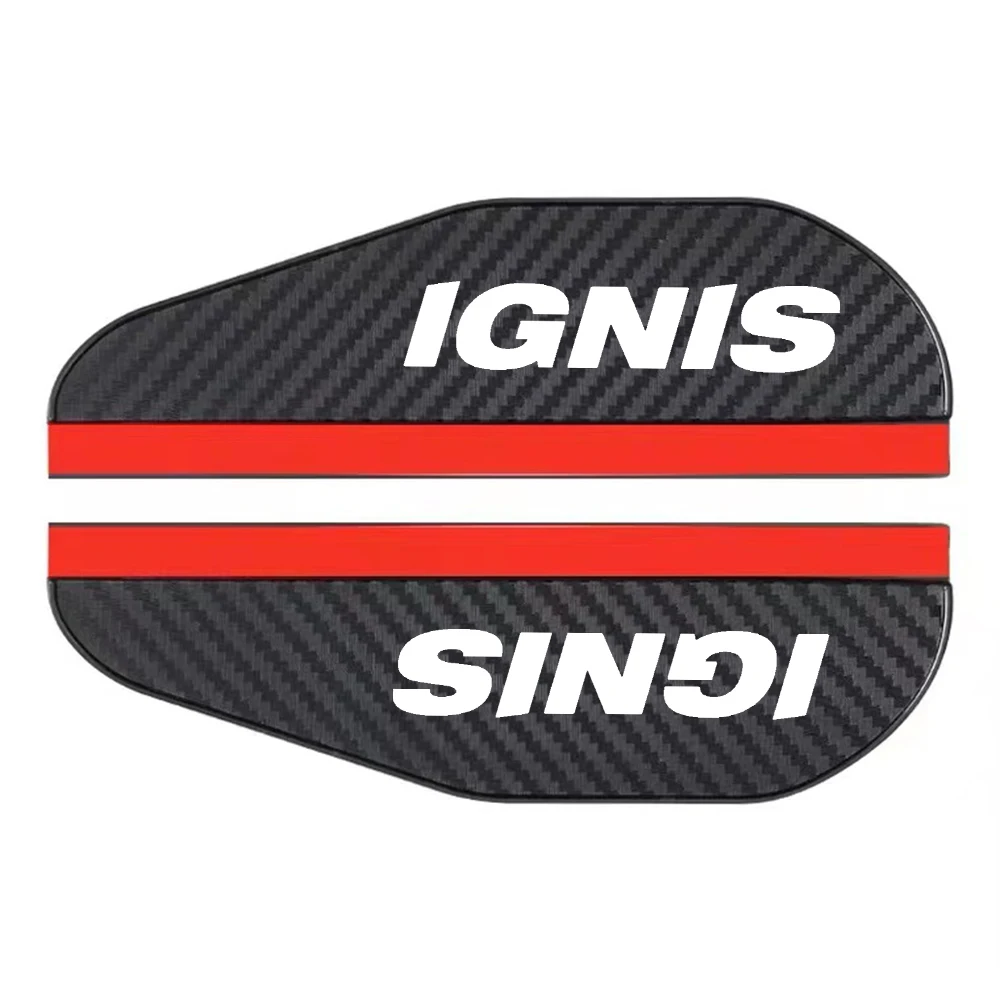 Carbon Fiber Car Rearview Mirror Eyebrow Rain Cover 2Pcs for Suzuki IGNIS Car Accessories rearview mirror rain shield rearview mirror rain eyebrow car rearview mirror visor rearview mirror rain guard rearview mirror visor
