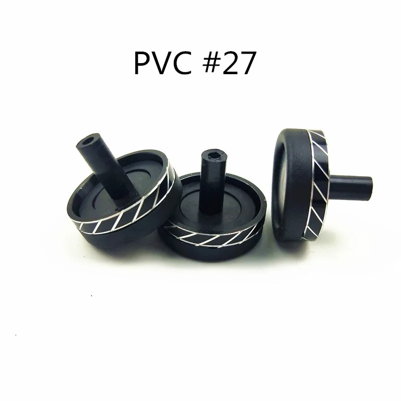 2Pcs NooNRoo PVC End Cap Trim Ring But Cap END CAP Dripping Tail Piece Size #27 & #25 fishing rod