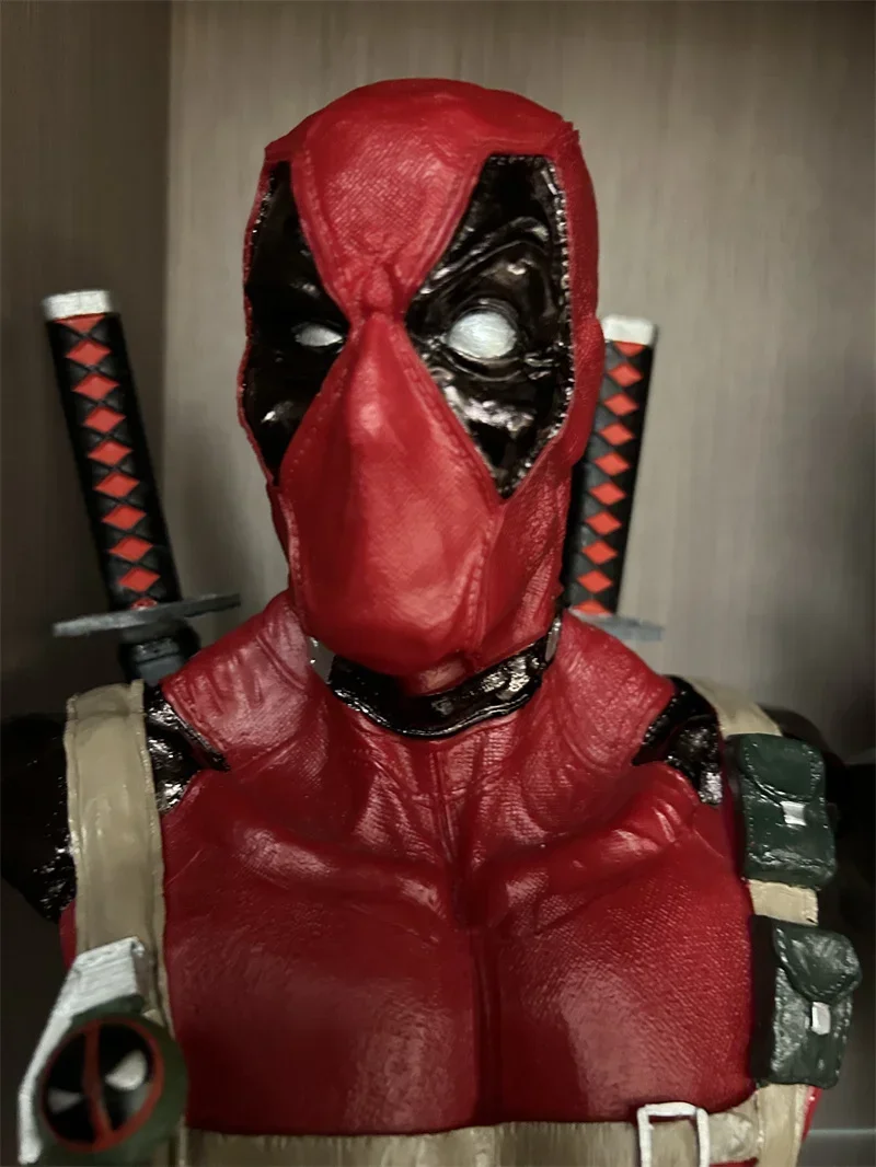 

Marvel Deadpool Collectible Figures The Avengers Animation Peripherals Ornaments Model Marvel Doll Statue Boys Toy Birthday Gift