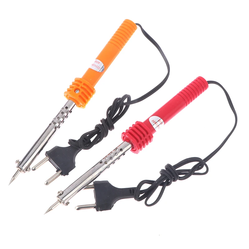 외부 가열 전기 납땜 다리미 펜 용접 키트, 전자 작업용 수리 도구, EU 플러그, 30W, 220V, 1PC