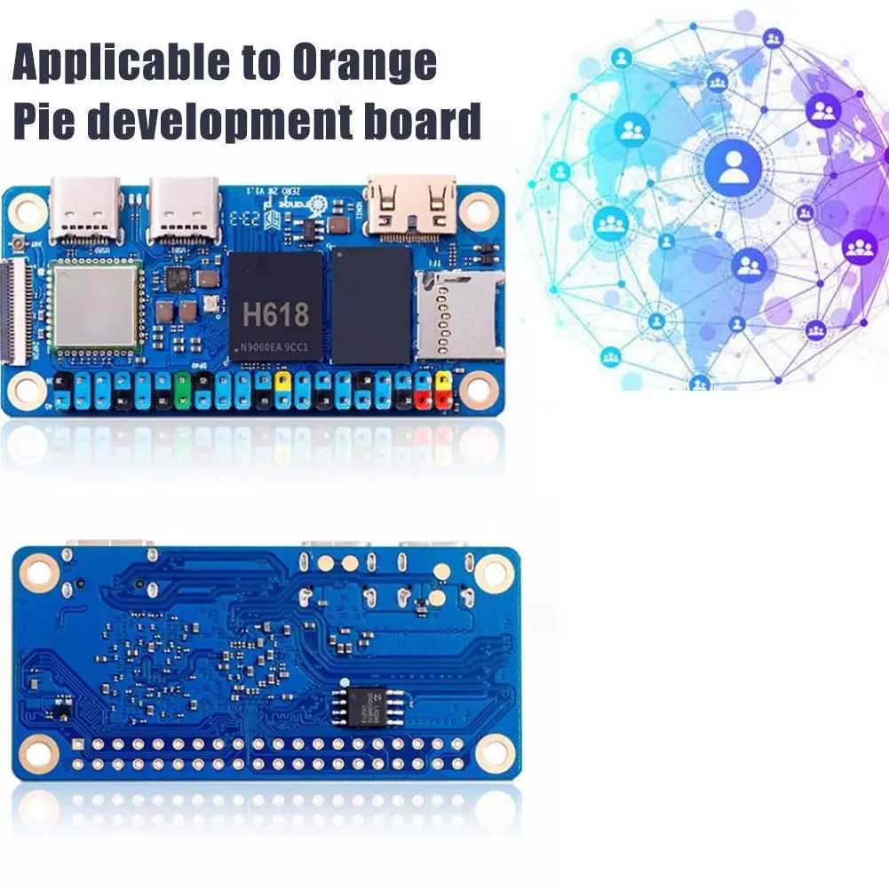 

Orange Pi Zero 2 W 1-4GB RAM DDR4 Mini PC Allwinner H618 Orange Pi Zero 2W WiFi Bluetooth BLE SBC Single Board Computer Zero2W