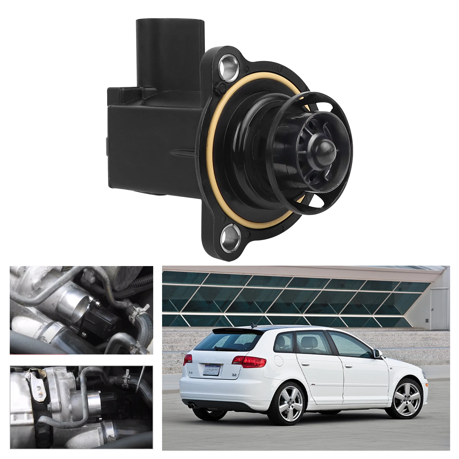 Turbo diverter valve Turbocharger Cutoff Valve Bypass Valve for Audi TT Pasat Jetta GTI CC Tiguan Beetle 06H145710D 7.01830.13.0