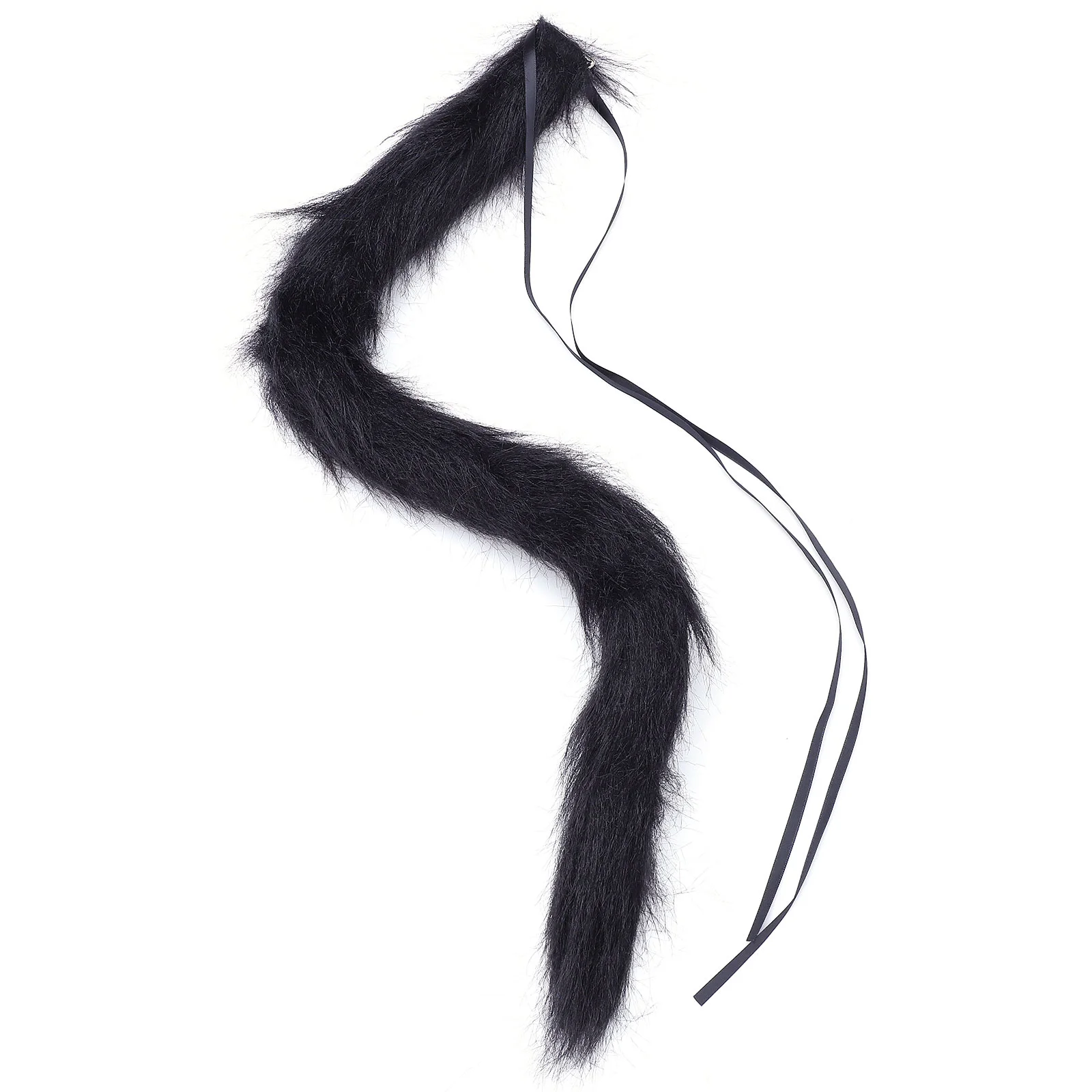 

Аксессуар для костюма кошки из искусственного хвоста, аксессуар для косплея, шерстяные принадлежности