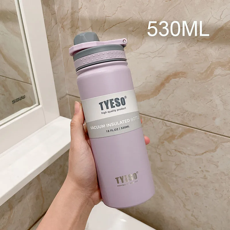 Tyeso 530ML Stainless Steel Insulated Thermal Water Bottle