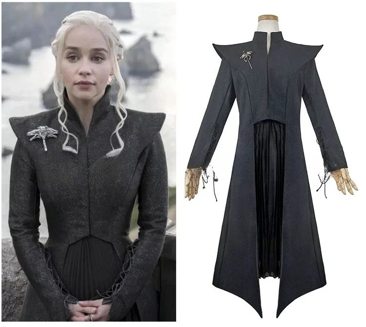 Game of Thrones Daenerys Targaryen Cosplay Costume for Women (Unofficial)