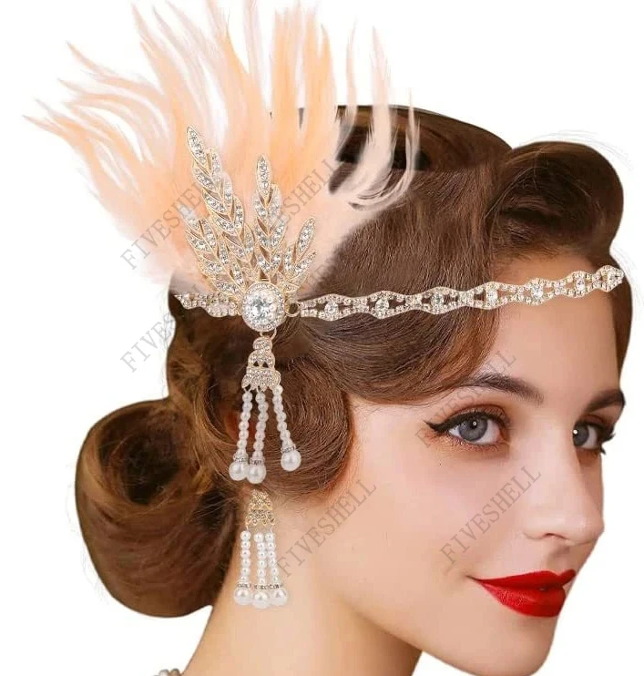 1920s Flapper Girls Accessories Set for Women Great Gatsby Costume Headband  Earrings Necklace Gloves Cigarette Holder Ladies 25 - AliExpress