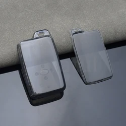 Clear TPU Car Key Cover - Premium Protector (Transparent black)