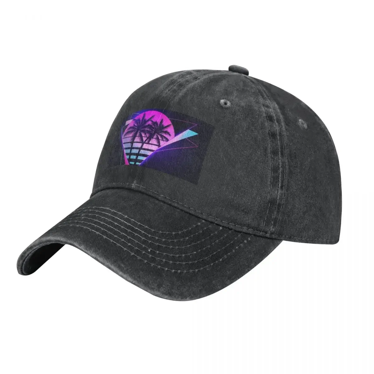 

Retrowave T-Shirt Cowboy Hat derby hat custom Hat funny Beach Bag Man Women's