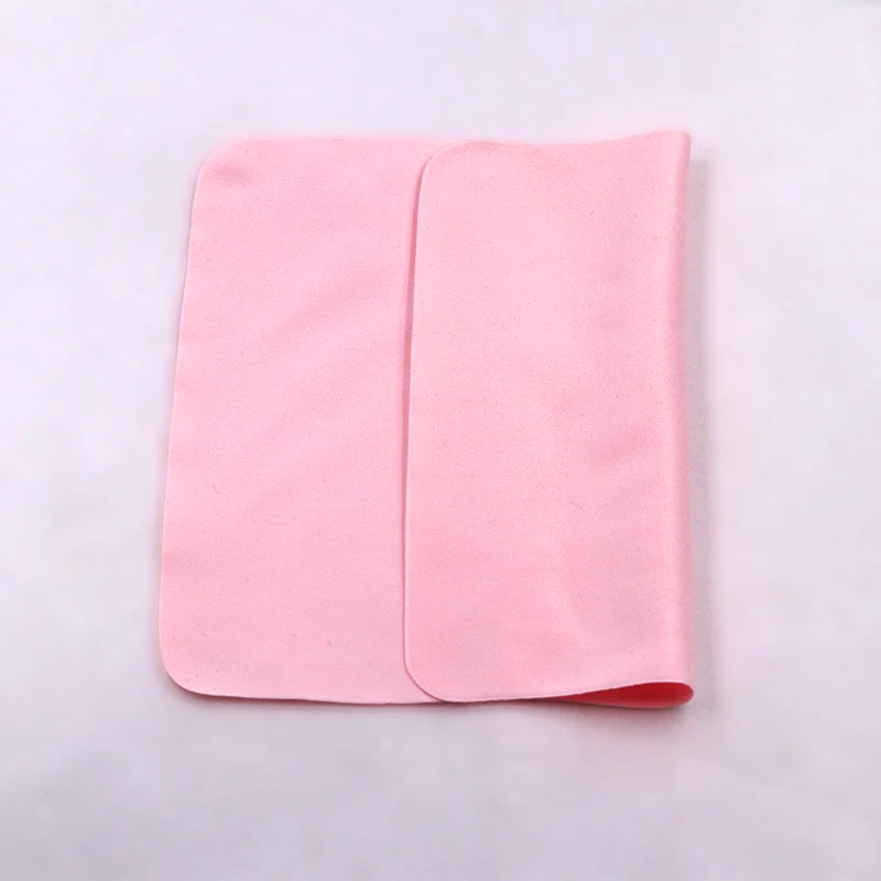 10PCS 소프트 섀미 가죽 안경 클리너 안경 렌즈 용 마이크로 화이버 깨끗한 천 전화 화면 청소 물티슈 도구