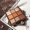 HERORANGE Nine-color Chocolate Eyeshadow Palette, Pearlescent Matte Color Novices Will Not Make Mistakes Easily 2