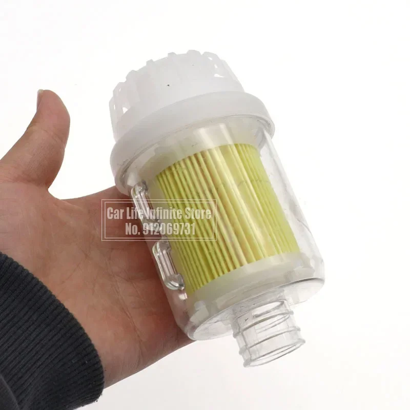 25mm Air Diesel Parking Heater Transparent Yellow Air Intake Filter Silencer For Webasto Dometic Eberspacher Heaters Accessori