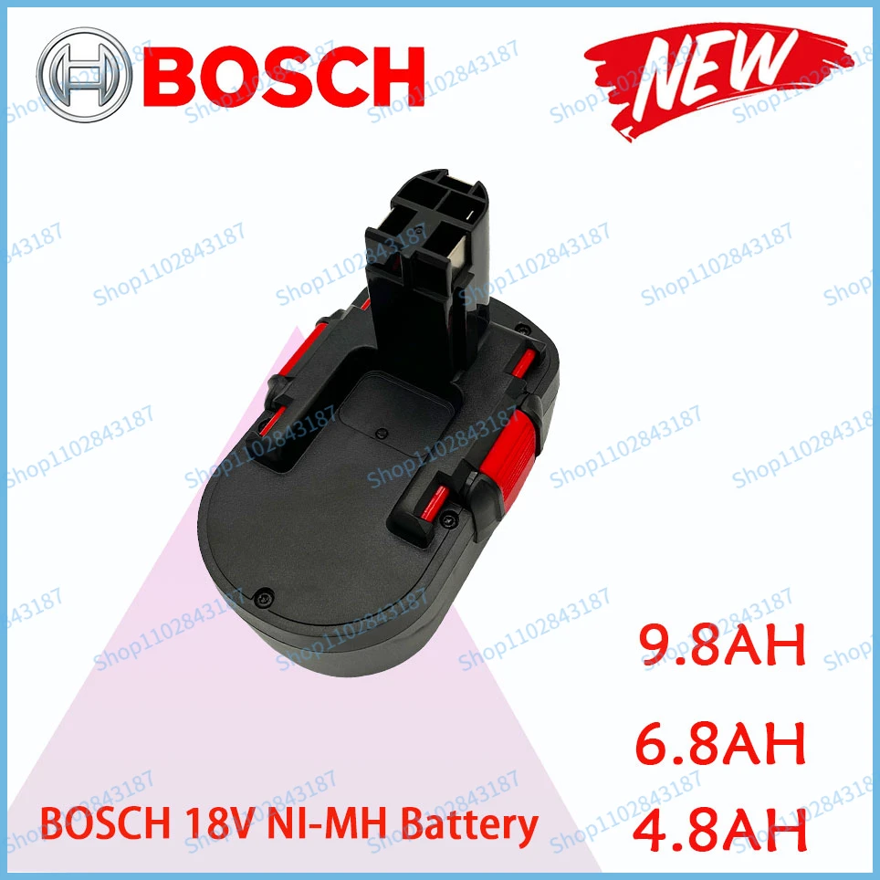 

Bosch 18V 6.8Ah Ni-MH Remplacement Battery pour BoschBAT025 BAT026 BAT160 2607335277 2607335535 2607335735 PSR18 VE-2 GSR18 VE-2