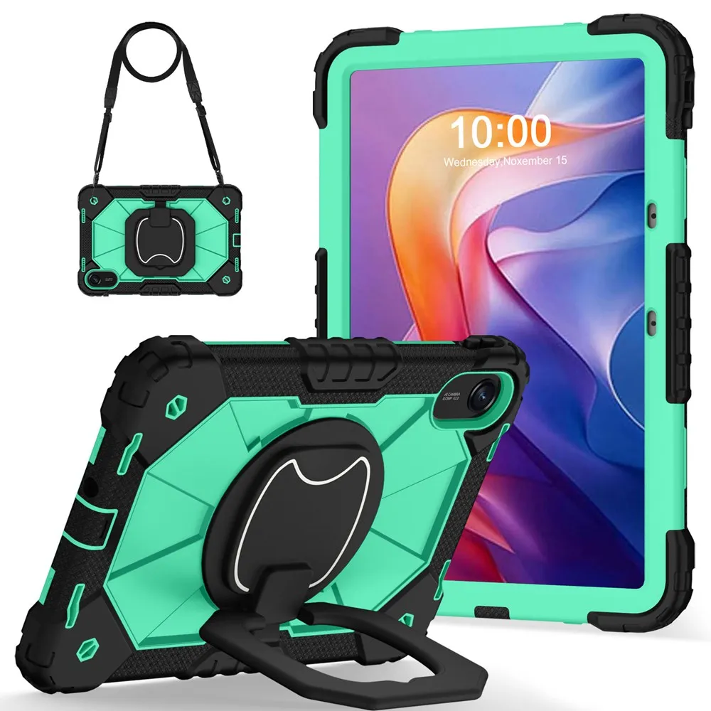 Kids Armor Shockproof Tablet Case with Wristband Cover
