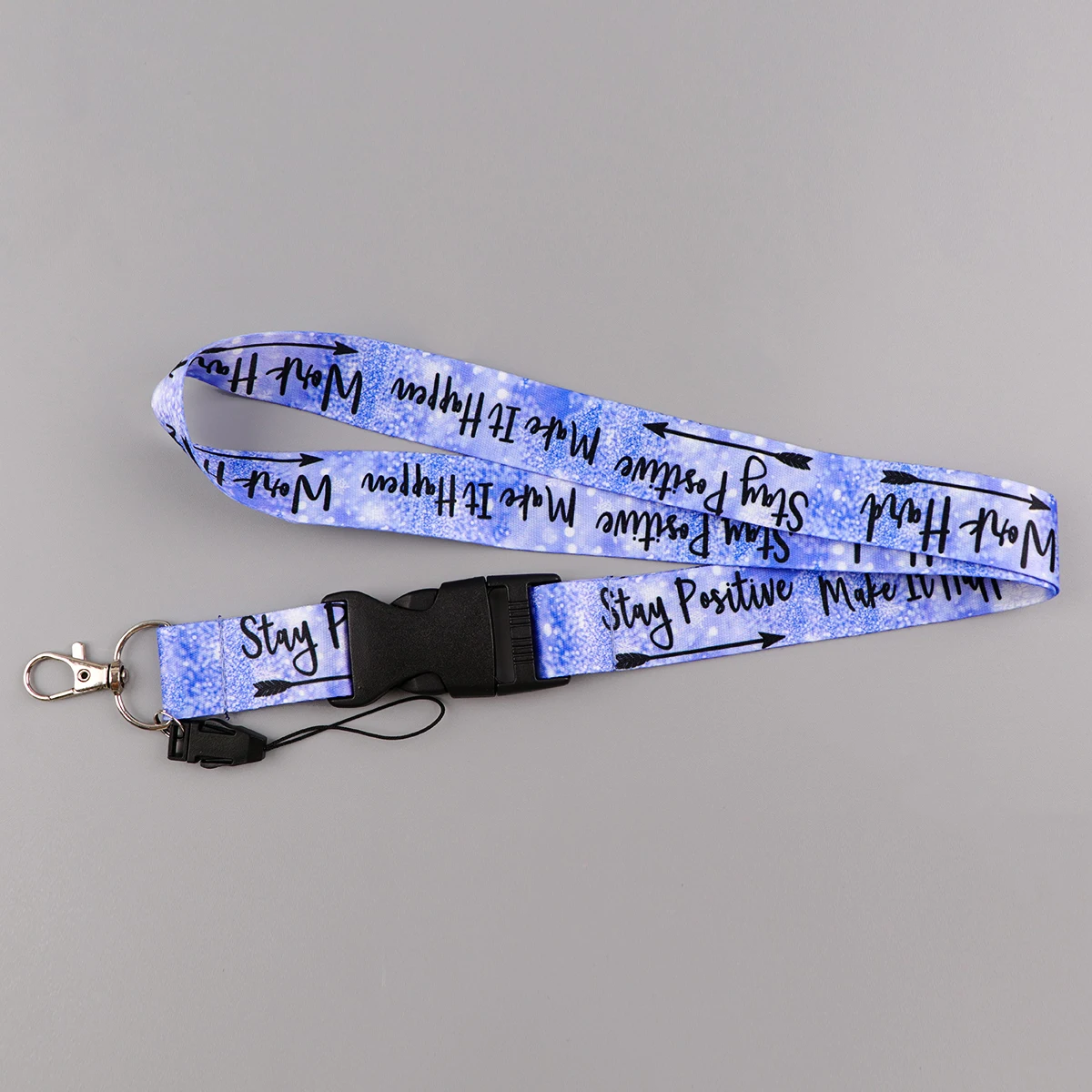 반 고흐의 예술 그림 끈 목 스트랩 키 체인 ID 카드 커버 배지 홀더 휴대 전화 교수형 로프 열쇠 고리 액세서리 선물