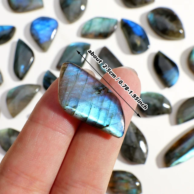 Pierre naturelle cristal Labradorite forme aléatoire feuilles lumière bleue décor de bureau à domicile cadeaux mignons pierres précieuses en vrac 1