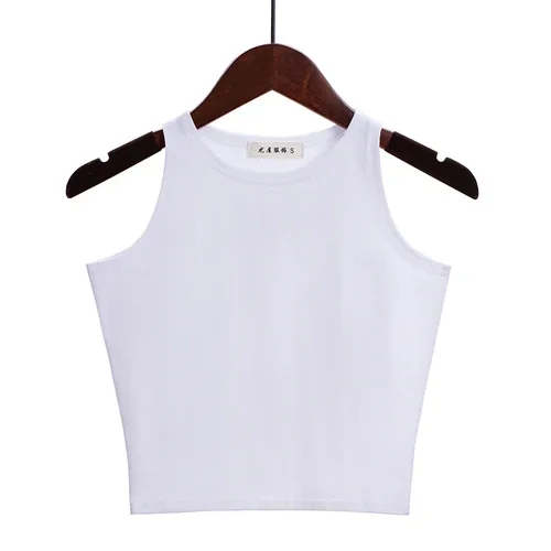 ตัวเลือกสินค้า เสื้อ Crop Top เซ็กซี่ แฟชั่น ผู้หญิง หลากสี