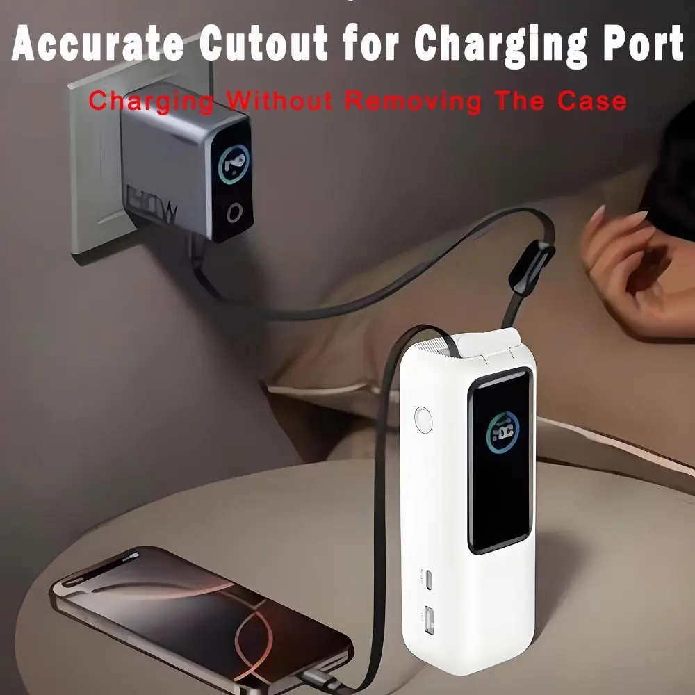 충격 방지 실리콘 케이스 부드러운 방진 보호 커버 Anker Zolo 보조 배터리(25000mAh 165W) 여행용 휴대용 운반 케이스