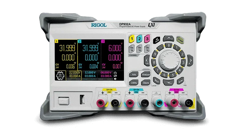 

Rigol DP932E/DP932U/DP932A-трехканальный программируемый источник питания постоянного тока 198 Вт/210 Вт