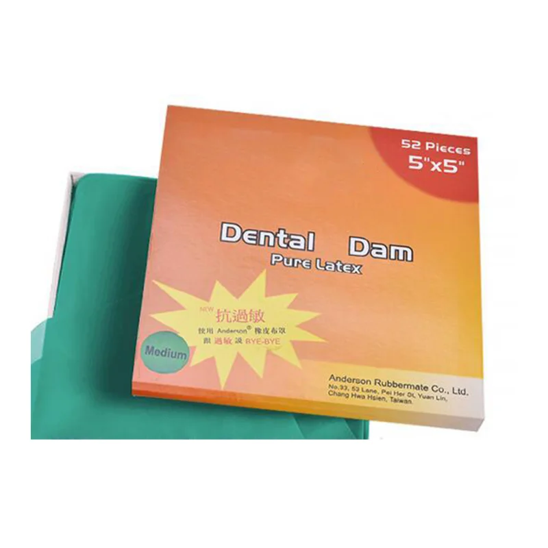 Denspay 1 Box Natural Latex Dental Rubber Dam Dental Dam Antiallergy