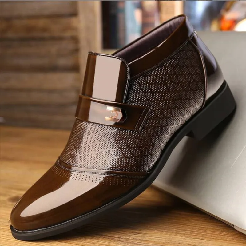 Mens Dress Boots Office Shoes Men 