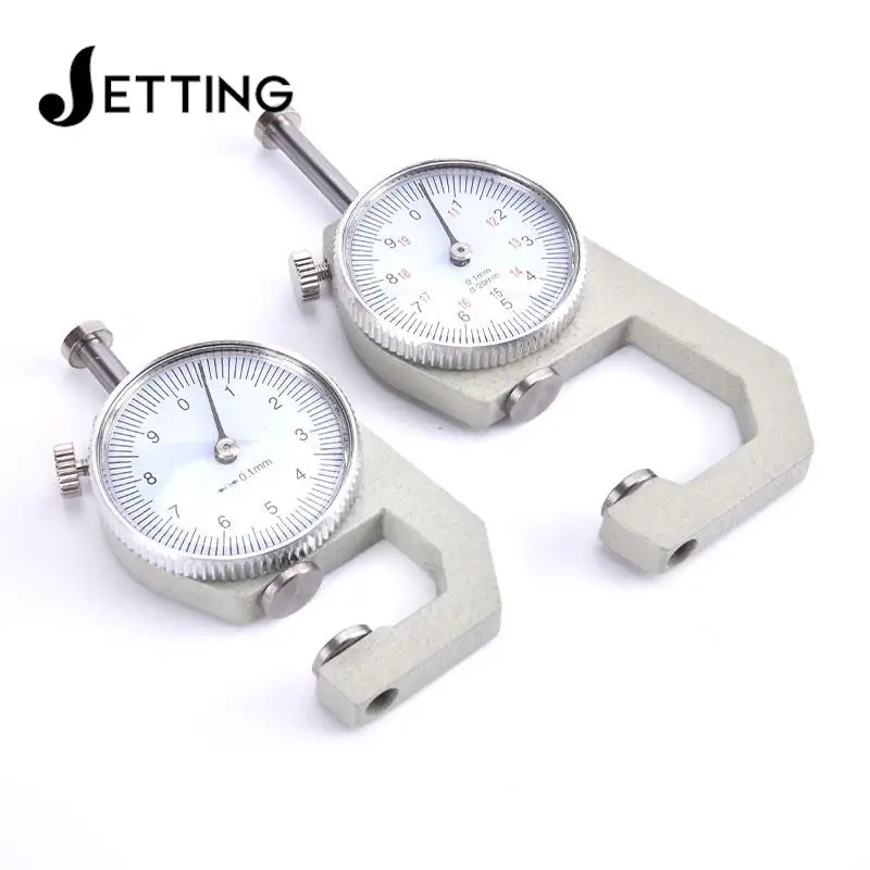 

Толщиномер циферблата 0-10 мм, измеритель толщины кожи и бумаги, для флима