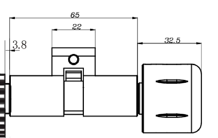 Fingerprint Swiss Smart cylinder lock Password NFC RFID Card TTlock Alexa Google home Replace DIY digital door lock