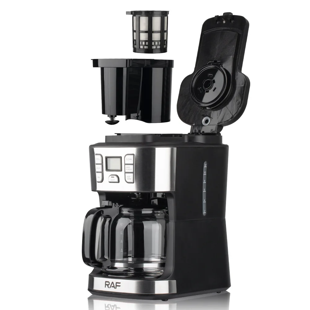 Brim - Triple Brew 12-Cup Coffee Maker - Stainless Steel/Black