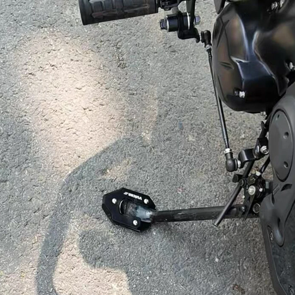 

New Motorcycle Kickstand Side Stand Enlarger Foot Plate FOR KAWASAKI VN650S 2022 2023 Vulcan S VN 650 S Vulcan Cafe VULCANS 650