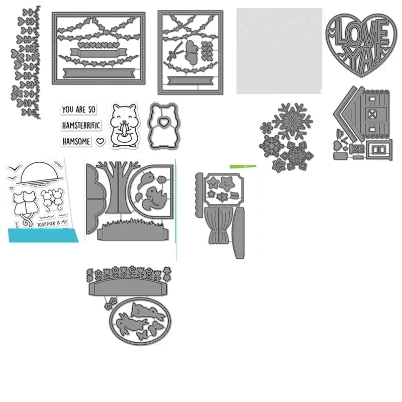 Metal Cutting die for craft scrapbook practice Photo album decoration process