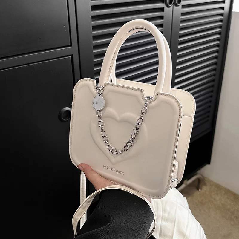 Minority Design Shoulder Bag Women New Popular Small Square Bag Joker Lady Crossbody Korean Casual Biscuit Shoulder Bag