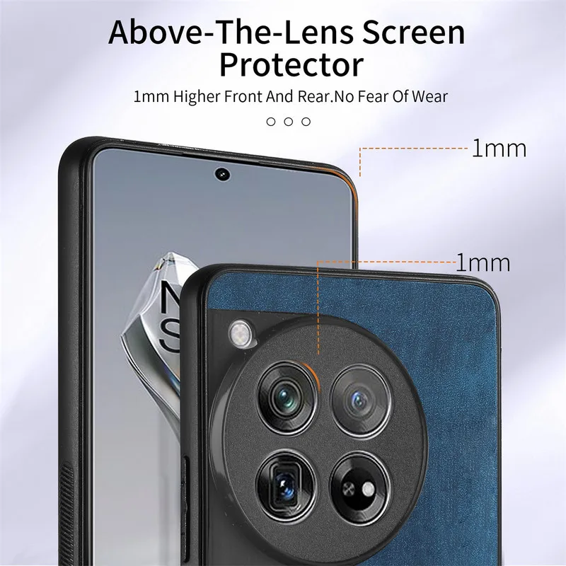 Luxury Magnetic Back Cover with Leather Card Holder
